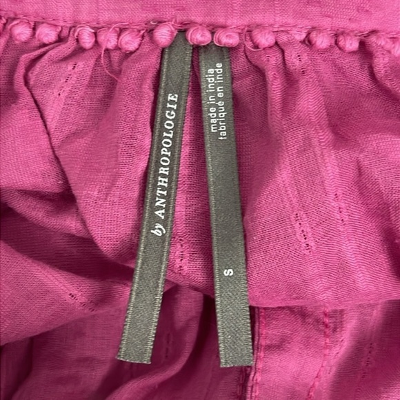 Anthropologie Pink Long Sleeve Dress - Picture 4 of 4